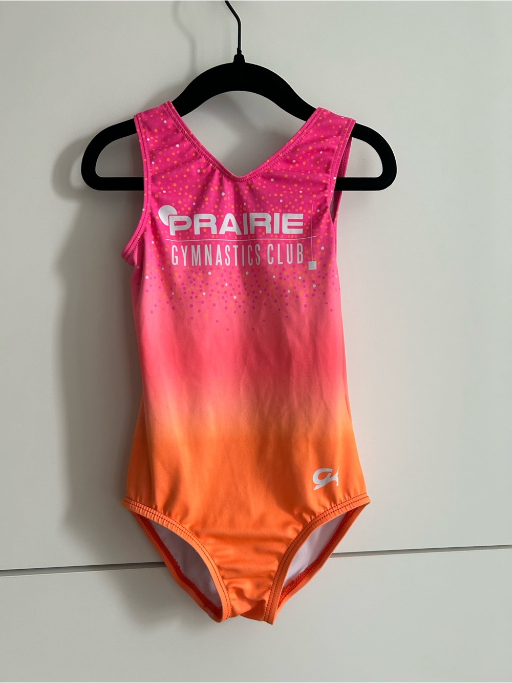 GK Girls' Pink to Orange Ombre Leotard - CS
